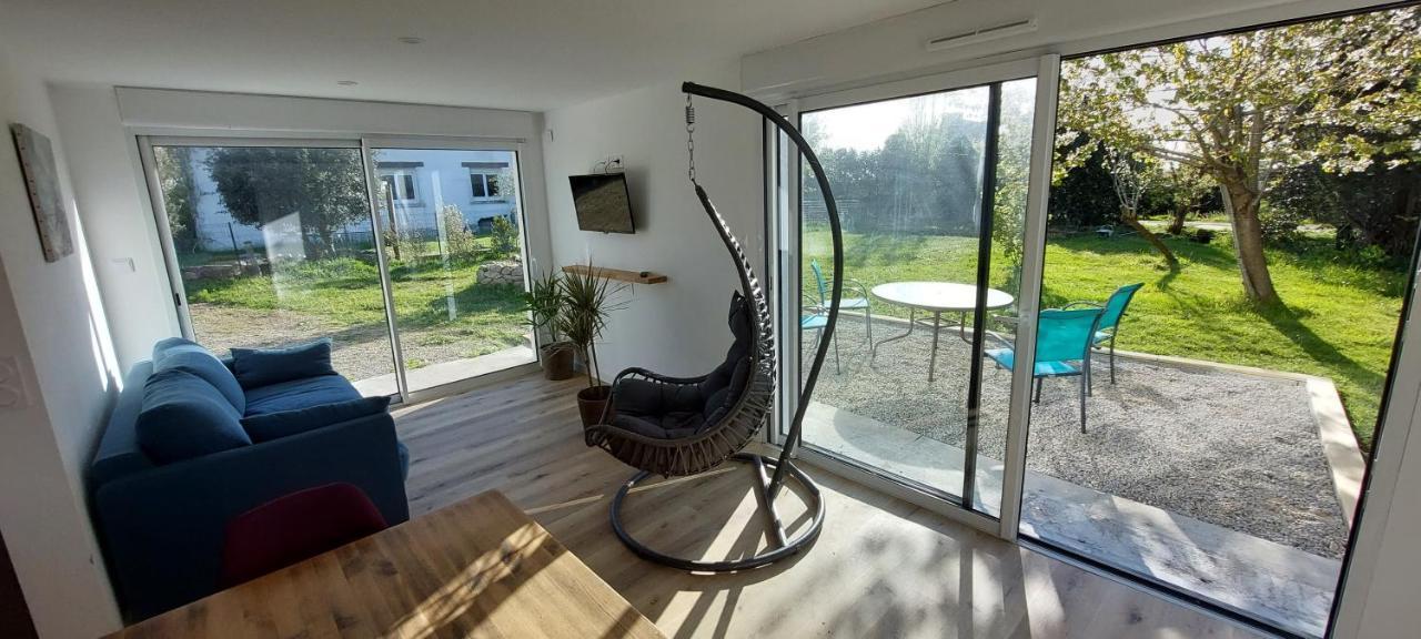 Maison De Vacances 4 Pers Avec Jardin Privatif A 1Km Plage Lines Et 300M De La Mer De Gavres - Ar Pil Jadur Plouhinec  Екстер'єр фото