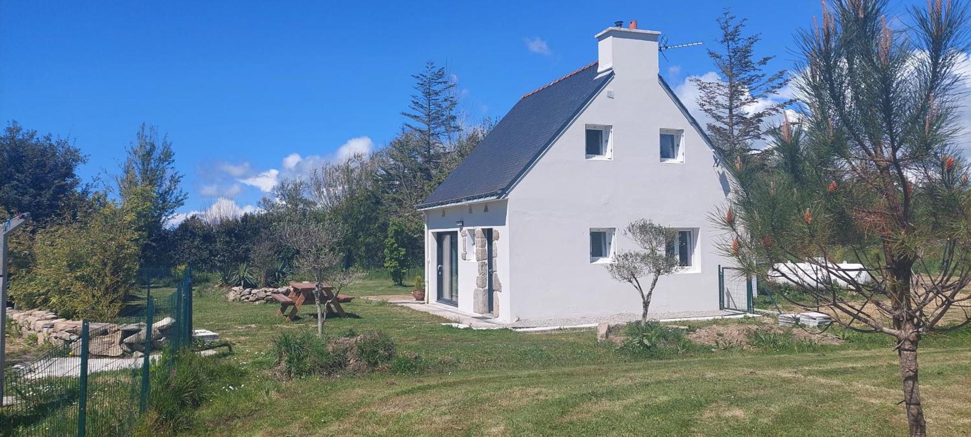 Maison De Vacances 4 Pers Avec Jardin Privatif A 1Km Plage Lines Et 300M De La Mer De Gavres - Ar Pil Jadur Plouhinec  Екстер'єр фото