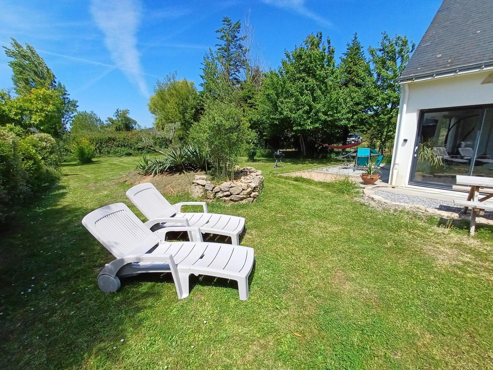 Maison De Vacances 4 Pers Avec Jardin Privatif A 1Km Plage Lines Et 300M De La Mer De Gavres - Ar Pil Jadur Plouhinec  Екстер'єр фото